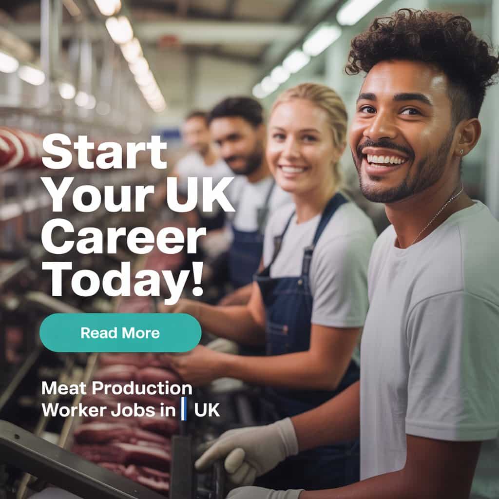 Meat Production Worker Jobs in UK with Sponsorship