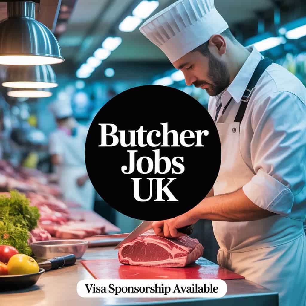 Visa Sponsorship Butcher Jobs in UK