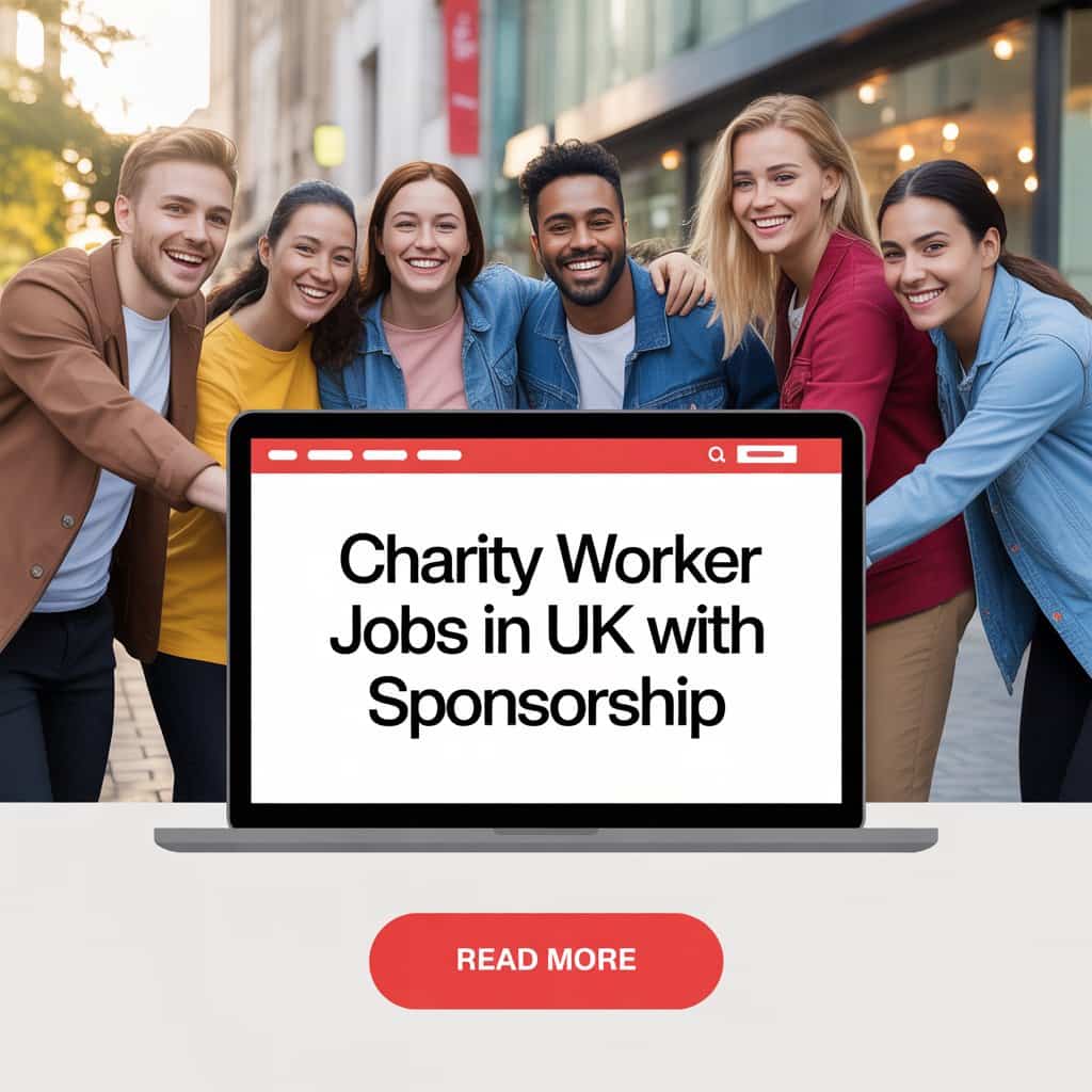 Charity Worker Jobs in UK with Sponsorship