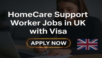 HomeCare Support Worker Jobs in UK with Visa