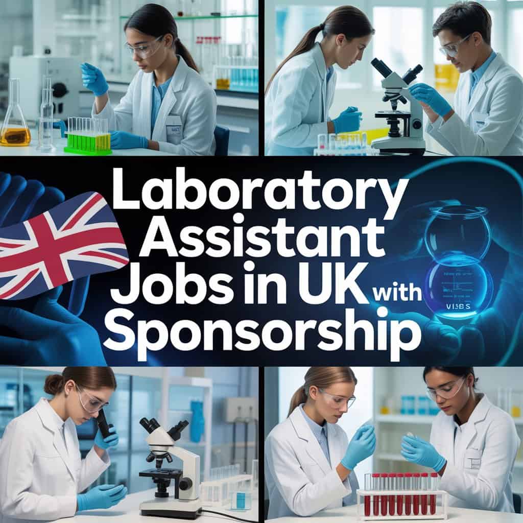 Laboratory Assistant Jobs in UK with Sponsorship