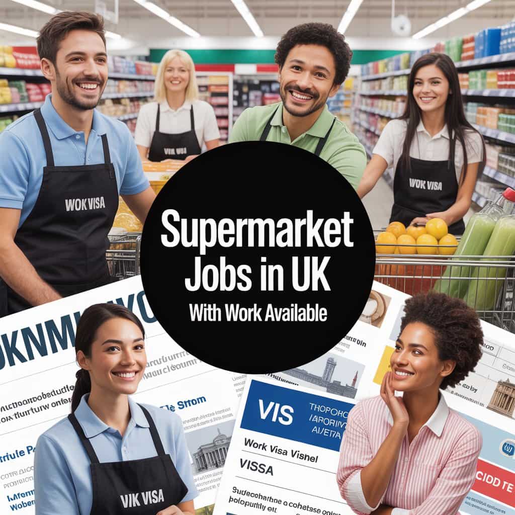 Supermarket Jobs in UK with Work Visa