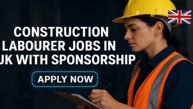 Construction Labourer Jobs in UK with Sponsorship