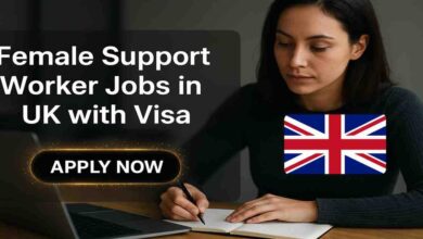 Female Support Worker Jobs in UK with Visa