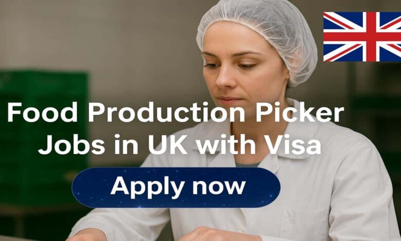 Food Production Picker Jobs in UK with Visa