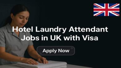 Hotel Laundry Attendant Jobs in UK with Visa