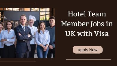 Hotel Team Member Jobs in UK with Visa