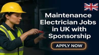 Maintenance Electrician Jobs in UK with Sponsorship