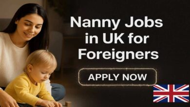 Nanny Jobs in UK for Foreigners