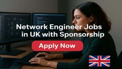 Network Engineer Jobs in UK with Sponsorship