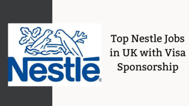 Top Nestle Jobs in UK with Visa Sponsorship