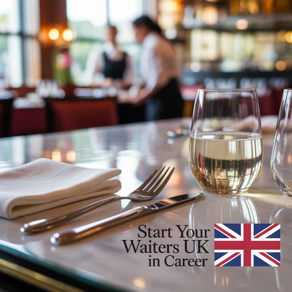 Visa Sponsorship Waiter Jobs in UK