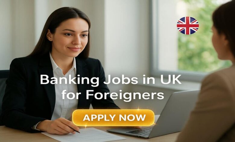 Banking Jobs in UK for Foreigners