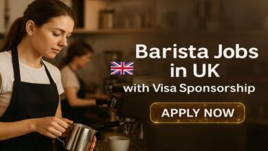 Barista Jobs in UK with Visa Sponsorship