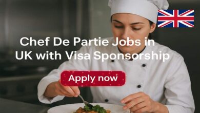 Chef De Partie Jobs in UK with Visa Sponsorship