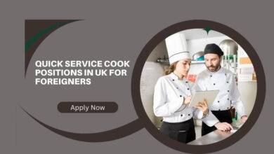 Quick Service Cook Positions In UK For Foreigners