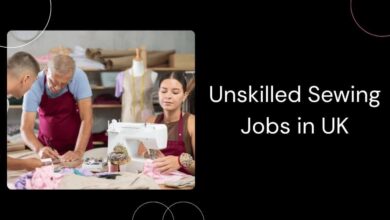 Unskilled Sewing Jobs in UK