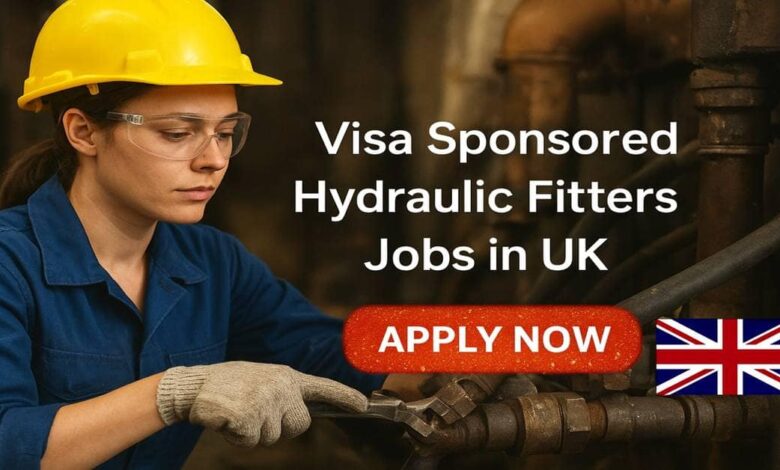 Visa Sponsored Hydraulic Fitters Jobs in UK