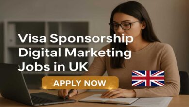 Visa Sponsorship Digital Marketing Jobs in UK