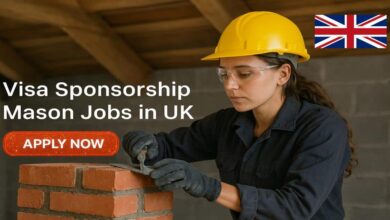 Visa Sponsorship Mason Jobs in UK