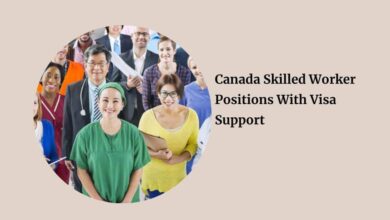 Canada Skilled Worker Positions With Visa Support