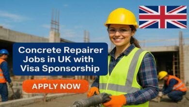 Concrete Repairer Jobs in UK with Visa Sponsorship
