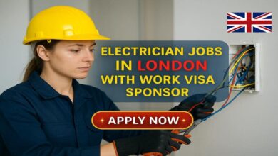 Electrician Jobs in London with Work Visa Sponsor