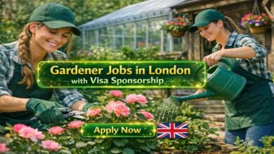 Gardener Jobs in London with Visa Sponsorship