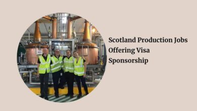 Scotland Production Jobs Offering Visa Sponsorship