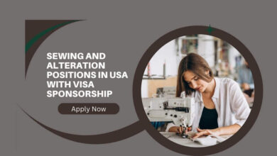 Sewing And Alteration Positions In USA With Visa Sponsorship