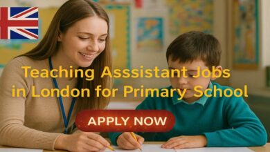 Teaching Assistant Jobs in London for Primary School