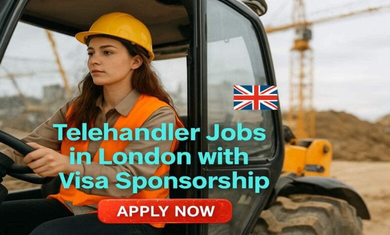Telehandler Jobs in London with Visa Sponsorship
