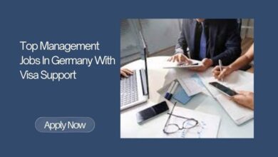 Top Management Jobs In Germany With Visa Support