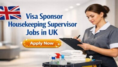 Visa Sponsor Housekeeping Supervisor Jobs in UK