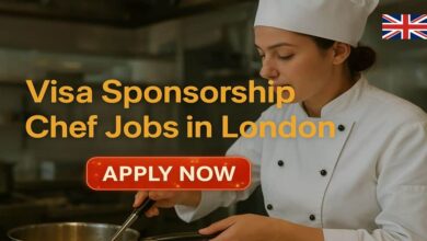 Visa Sponsorship Chef Jobs in London