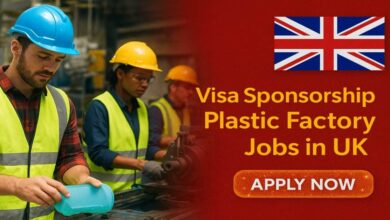 Visa Sponsorship Plastic Factory Jobs in UK