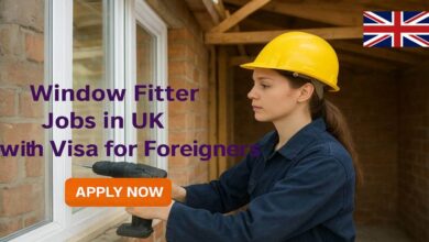 Window Fitter Jobs in UK with Visa for Foreigners