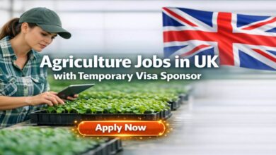 Agriculture Jobs in UK with Temporary Visa Sponsor
