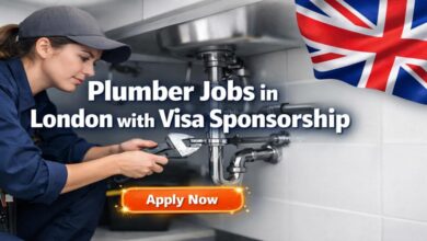 Plumber Jobs in London with Visa Sponsorship