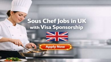 Sous Chef Jobs in UK with Visa Sponsorship