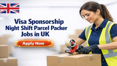 Visa Sponsorship Night Shift Parcel Packer Jobs in UK